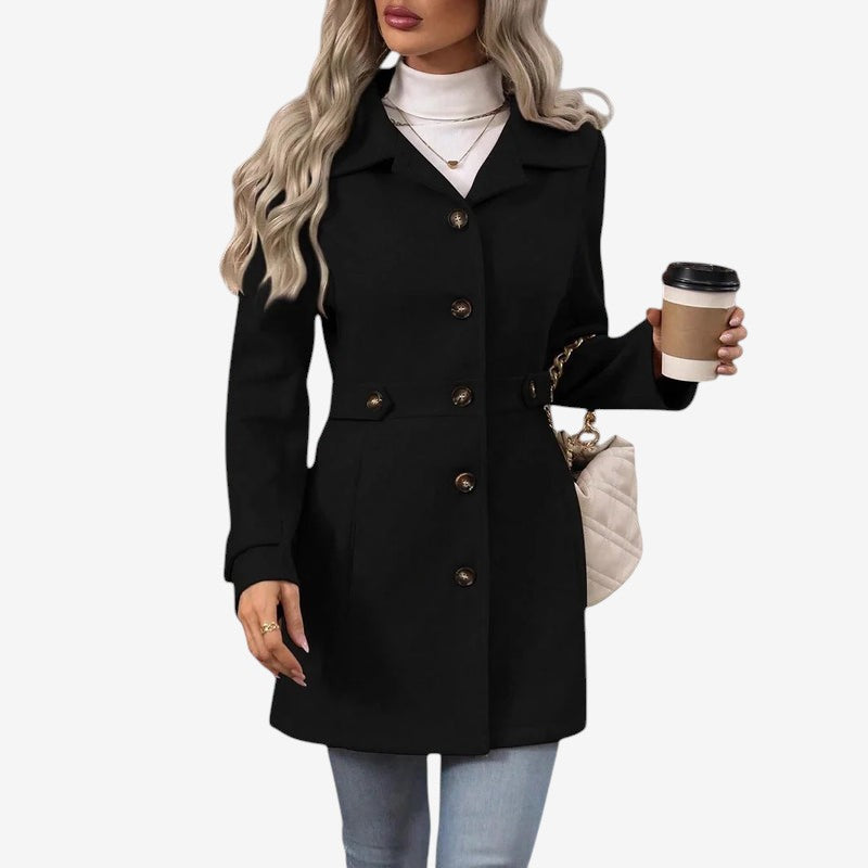 Waistlyn - Trenchcoat für Damen mit Taillengürtel