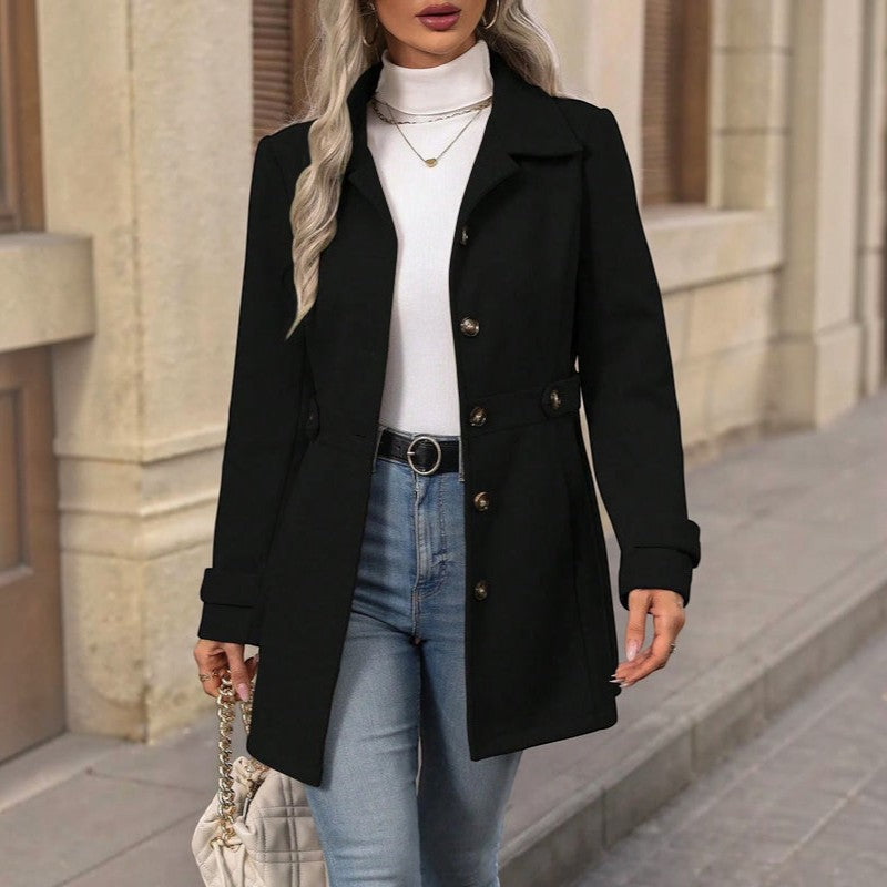 Waistlyn - Trenchcoat für Damen mit Taillengürtel