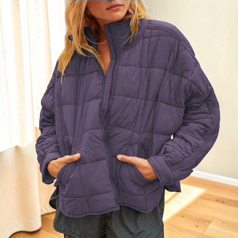 Pufflyn - Gemütliche Steppjacke mit hohem Kragen
