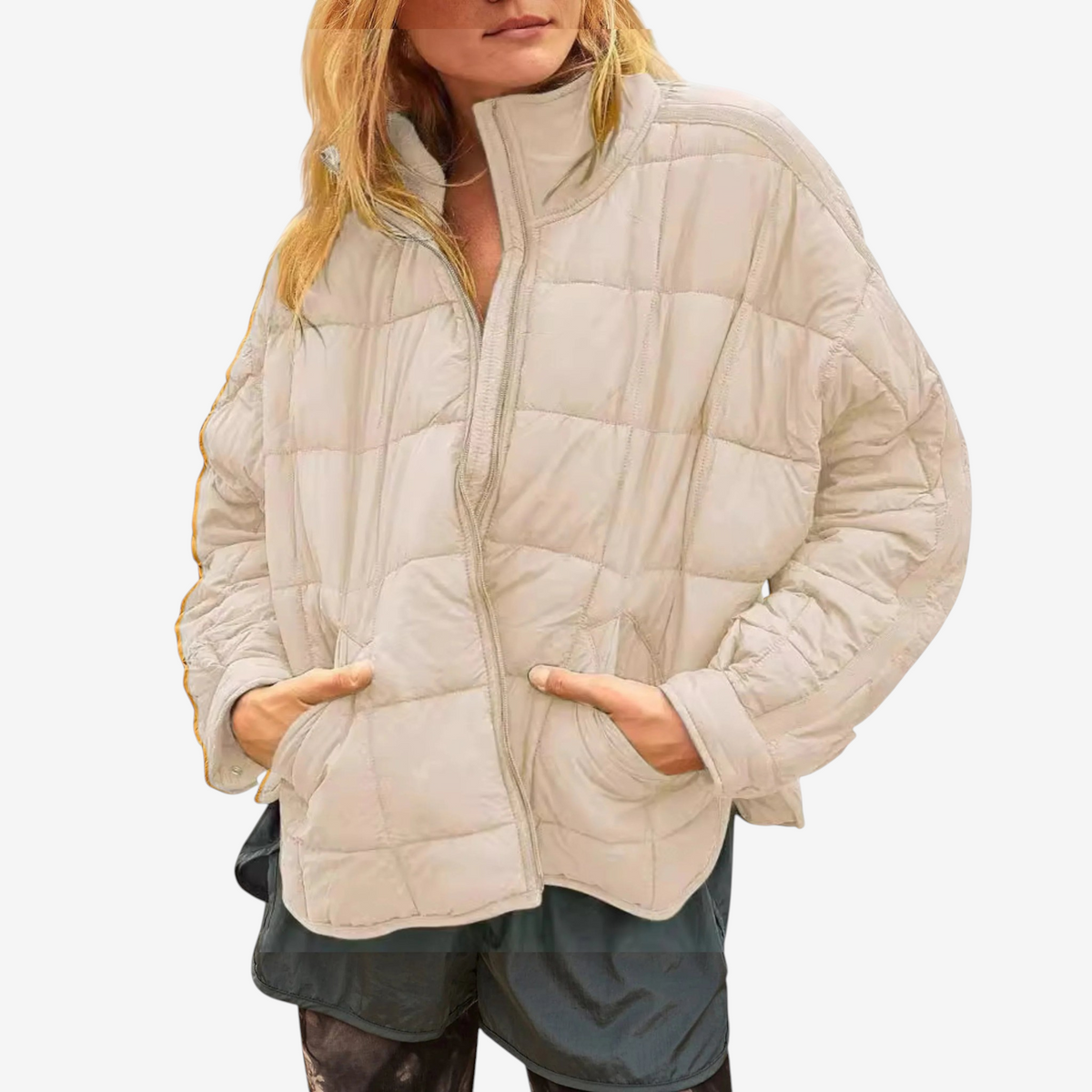 Pufflyn - Gemütliche Steppjacke mit hohem Kragen