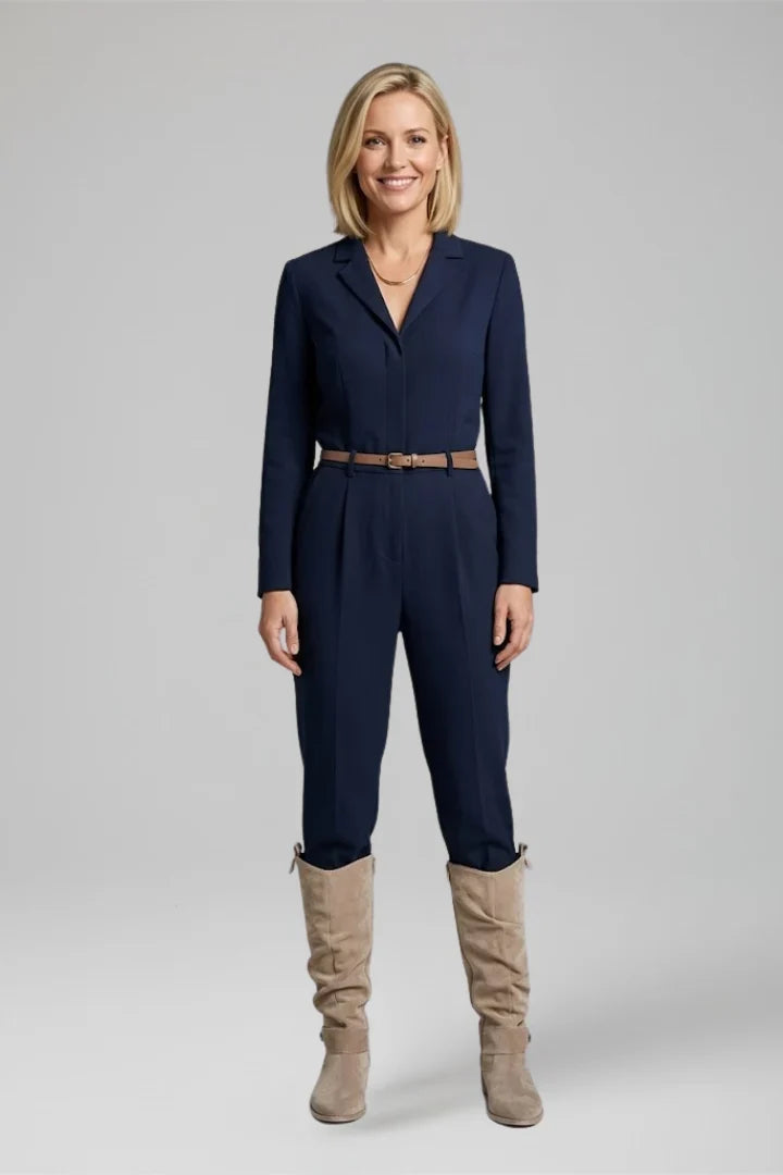 Buckelle - Hochschaftstiefel Damen mit Seitlicher Reißverschluss