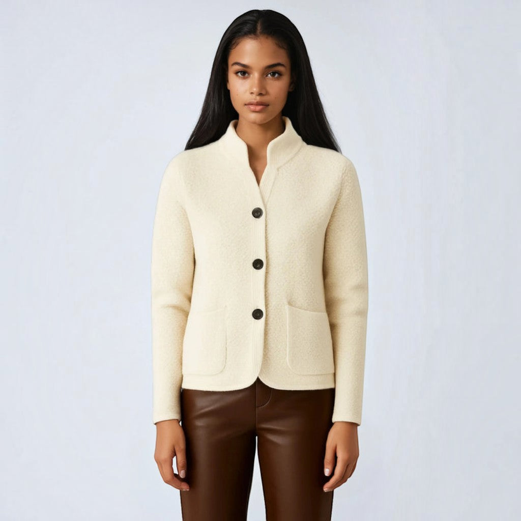 Cardelyn - Damen Cardigan mit Knopfverschluss vorne