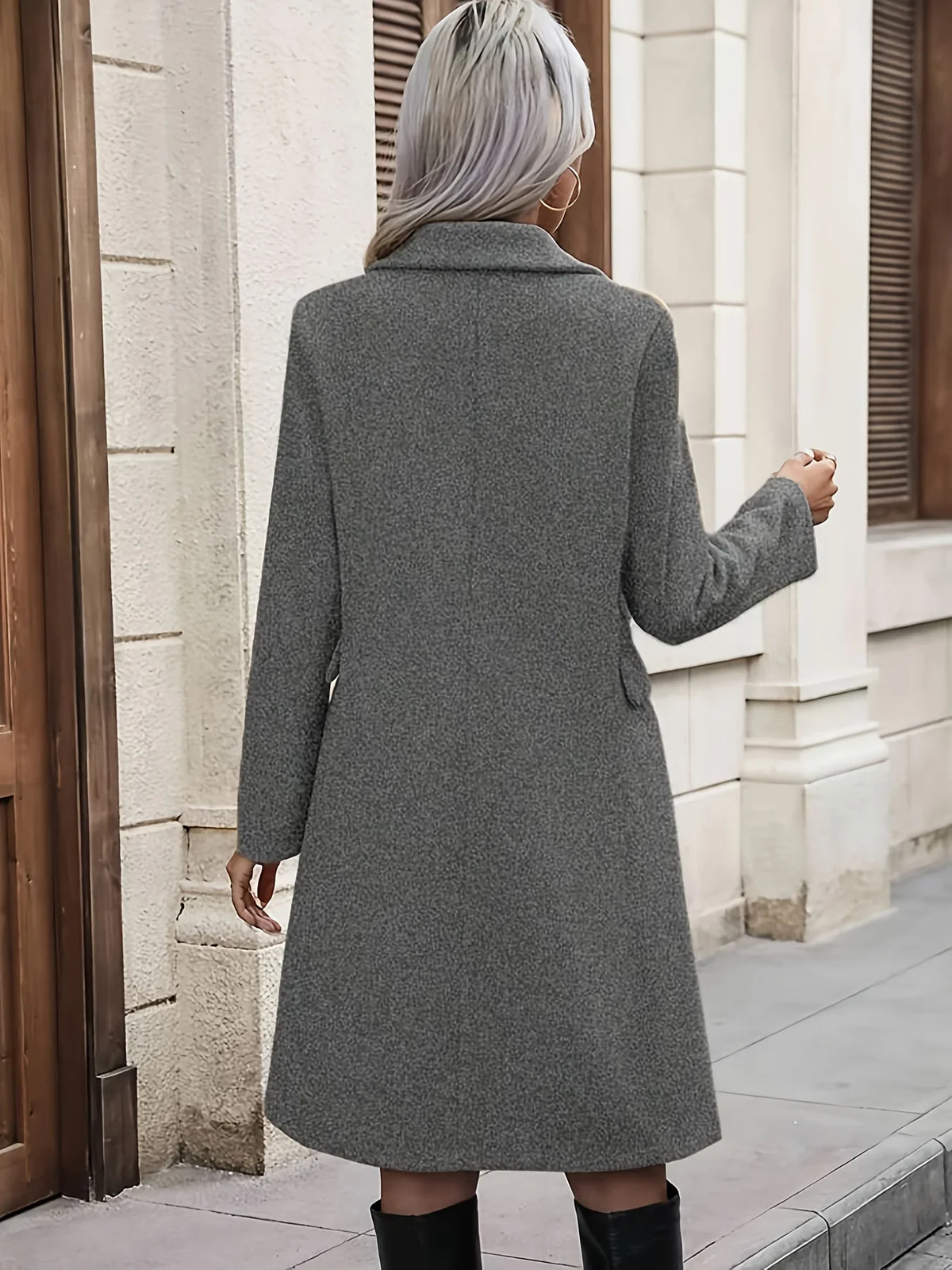 Trenchly - Trenchcoat für Damen mit Knopfverschluss