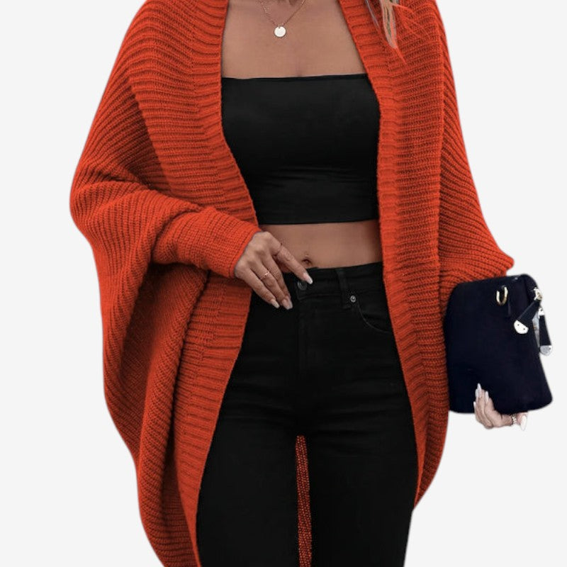 Talvera - Damen Strickjacke in mittlerer Länge