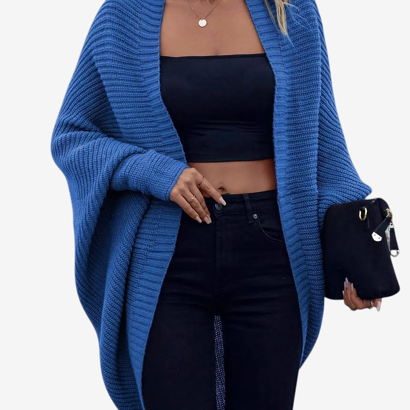 Talvera - Damen Strickjacke in mittlerer Länge