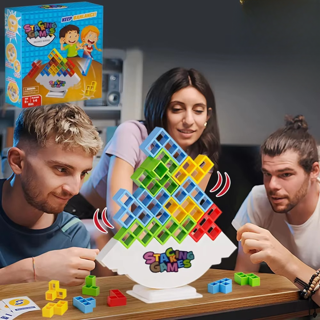 Tower - Stapelspiel für Kinder und Erwachsene