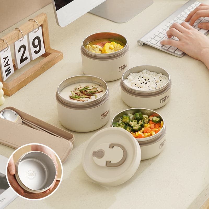Thermo Lunchbox mit Isolierung & auslaufsicherem Verschluss