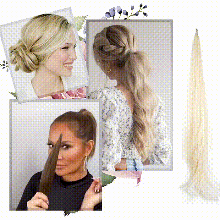 Crown - Voluminöses Haarteil Pferdeschwanz für einfaches Styling