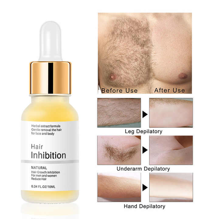 1+1 Gratis | Clear - Haarentfernungsserum für Gesicht Arme und Beine