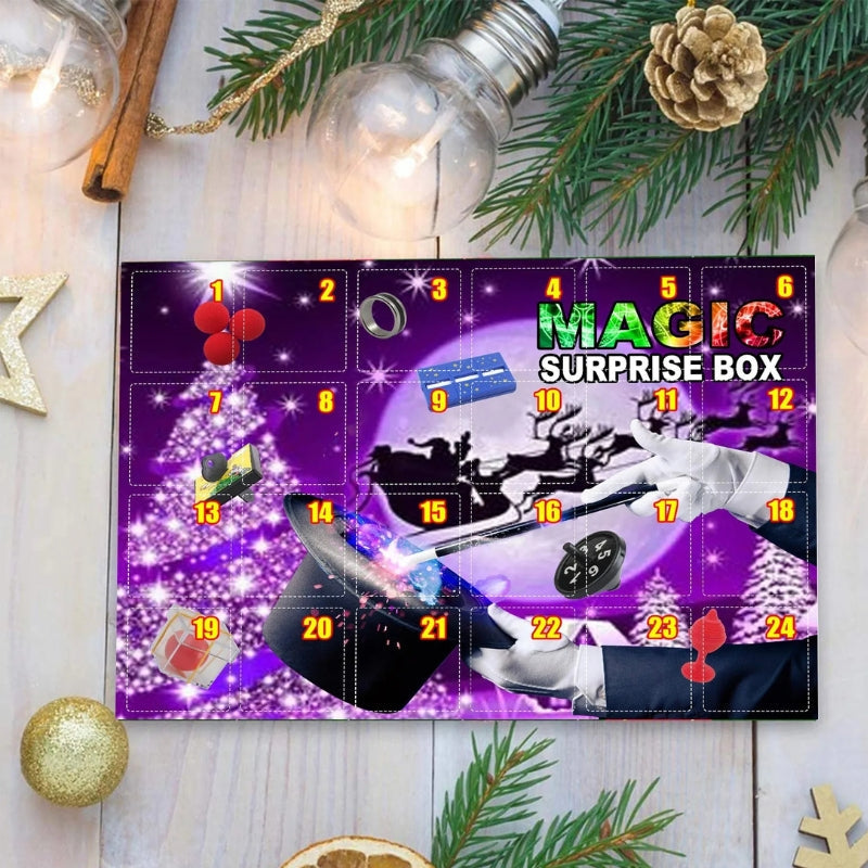 MystiQuest – Adventskalender mit Zaubertricks und Zubehör