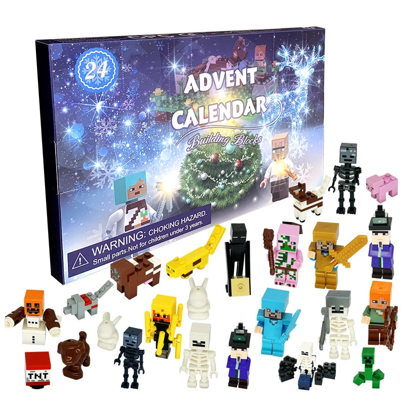 Superhelden-Adventskalender mit 24 Actionfiguren