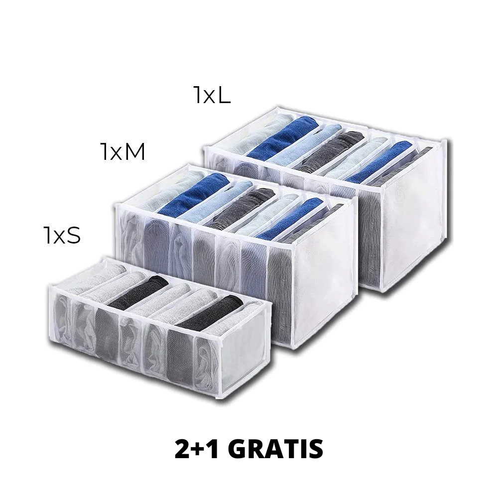 2+1 Gratis | Closet - Kleider-Organizer für Schrank und Schubladen