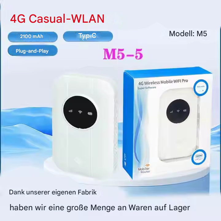 Mobiler WLAN Router | 4G LTE Hotspot | Schnell & Tragbar | NetLink