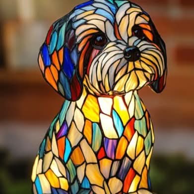 Nachtlampe im Haustier-Design | Warmes Licht | USB-Betrieb mit Schalter | GlowPaws