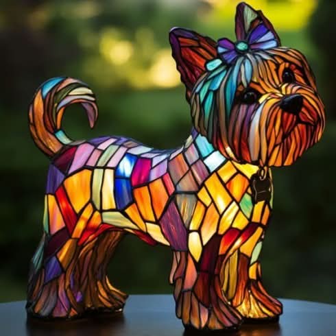 Nachtlampe im Haustier-Design | Warmes Licht | USB-Betrieb mit Schalter | GlowPaws