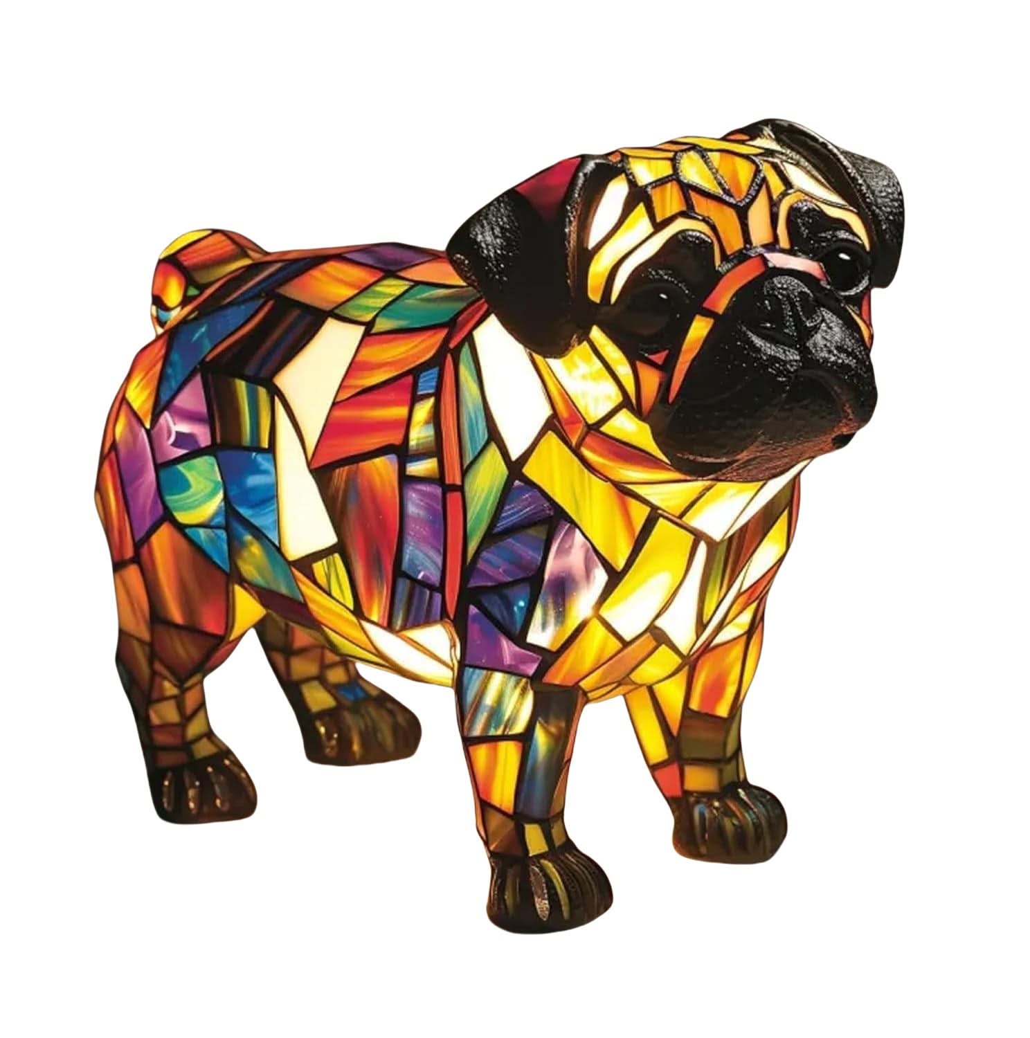 Nachtlampe im Haustier-Design | Warmes Licht | USB-Betrieb mit Schalter | GlowPaws