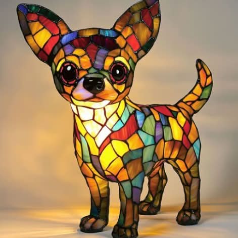 Nachtlampe im Haustier-Design | Warmes Licht | USB-Betrieb mit Schalter | GlowPaws