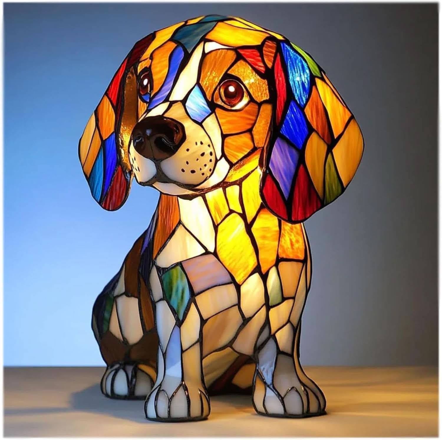 Nachtlampe im Haustier-Design | Warmes Licht | USB-Betrieb mit Schalter | GlowPaws