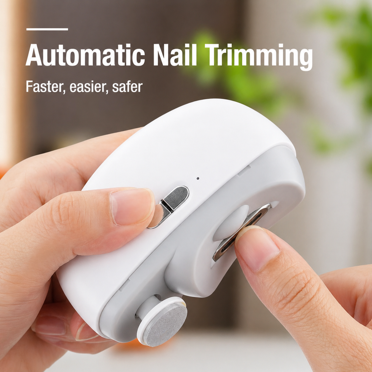 Nagelpflege | Nagelknipser | 3-in-1 Schneiden Feilen Polieren | NailEase