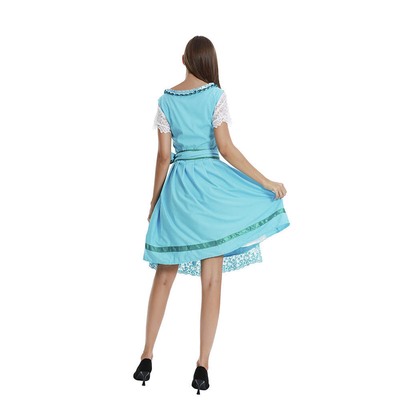 Damen-Trachtenkleid mit Schnürmieder
