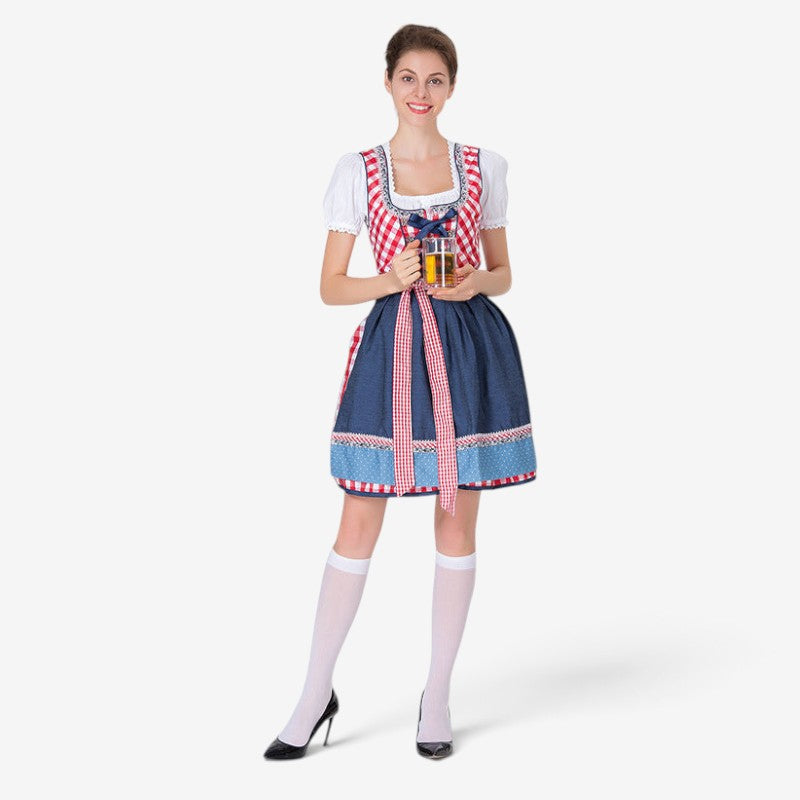 Plaidmere - Dirndl für Damen mit Karomuster