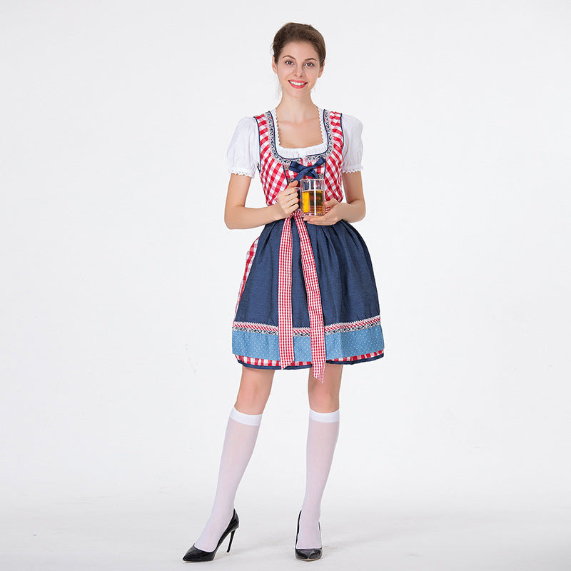 Plaidmere - Dirndl für Damen mit Karomuster