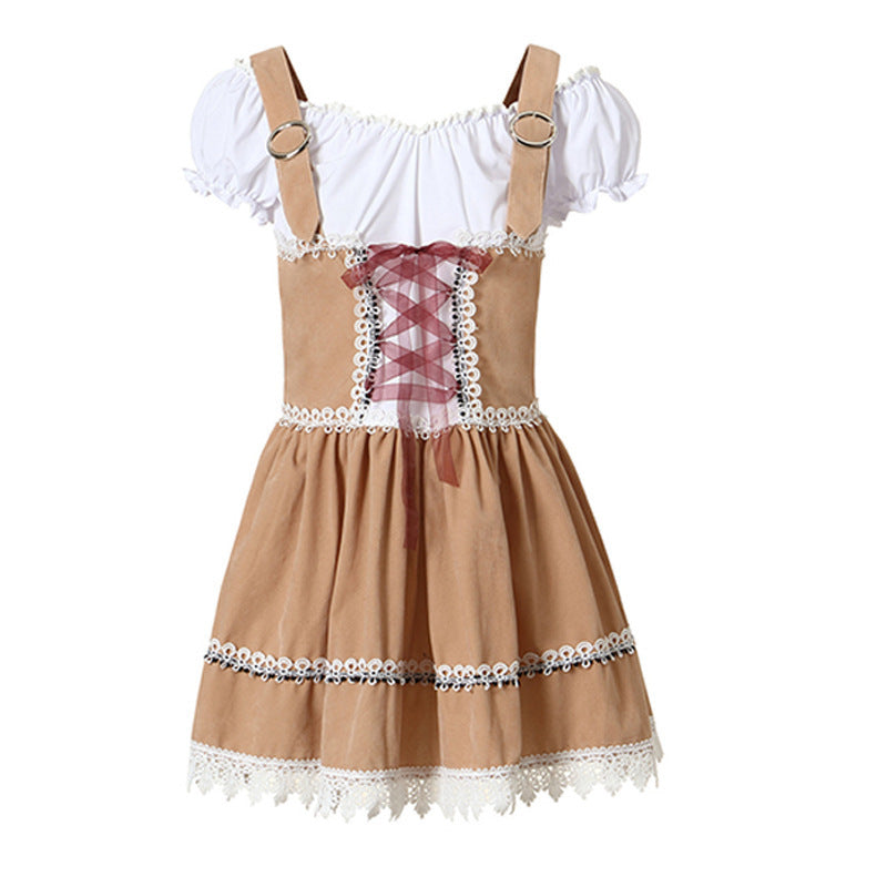 Bayerisches Minikleid für Damen