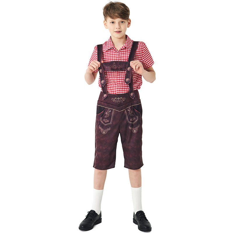 Kinder Trachtenlederhose kurz