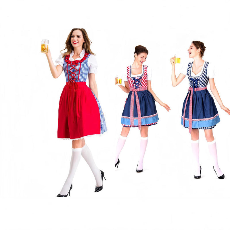 Plaidmere - Dirndl für Damen mit Karomuster