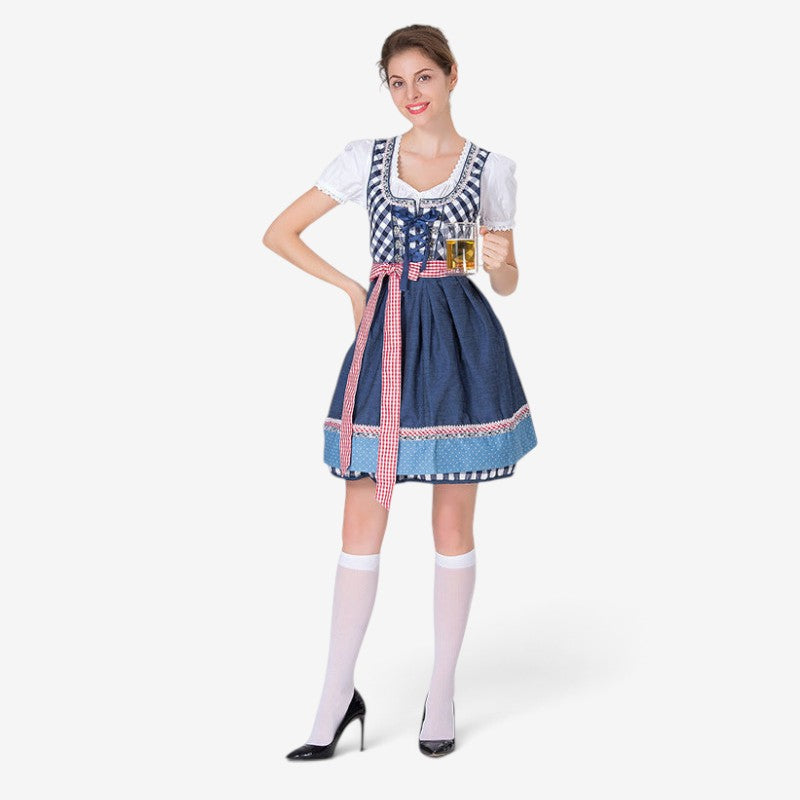 Plaidmere - Dirndl für Damen mit Karomuster