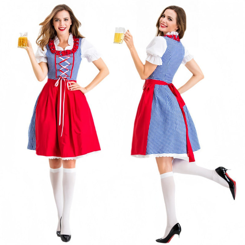 Plaidmere - Dirndl für Damen mit Karomuster