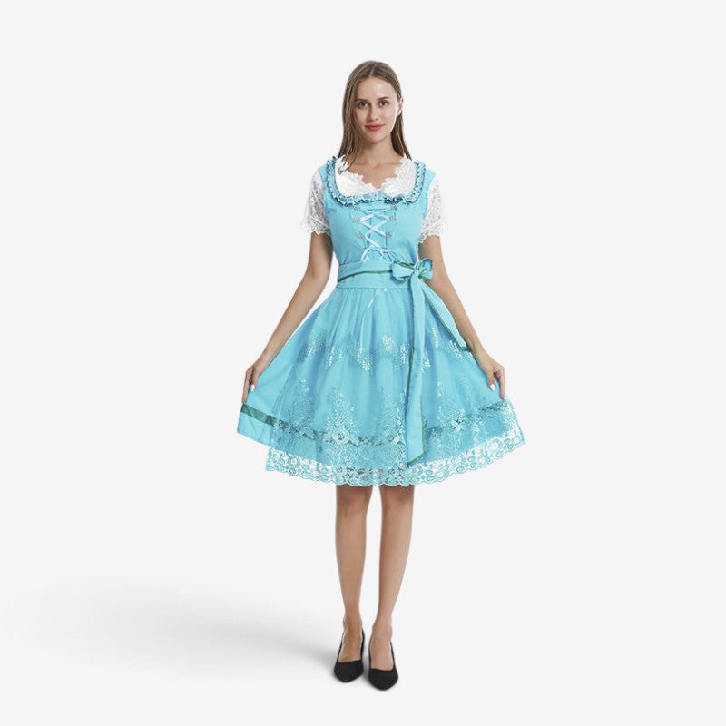 Damen-Trachtenkleid mit Schnürmieder
