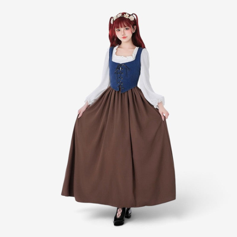 Damen-Dirndl mit Schnürmieder