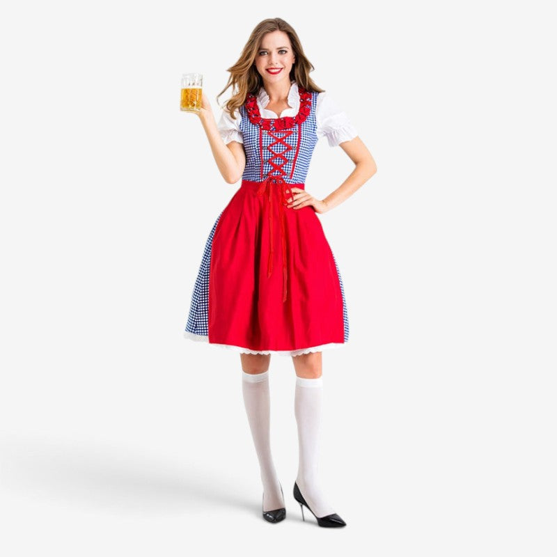 Plaidmere - Dirndl für Damen mit Karomuster