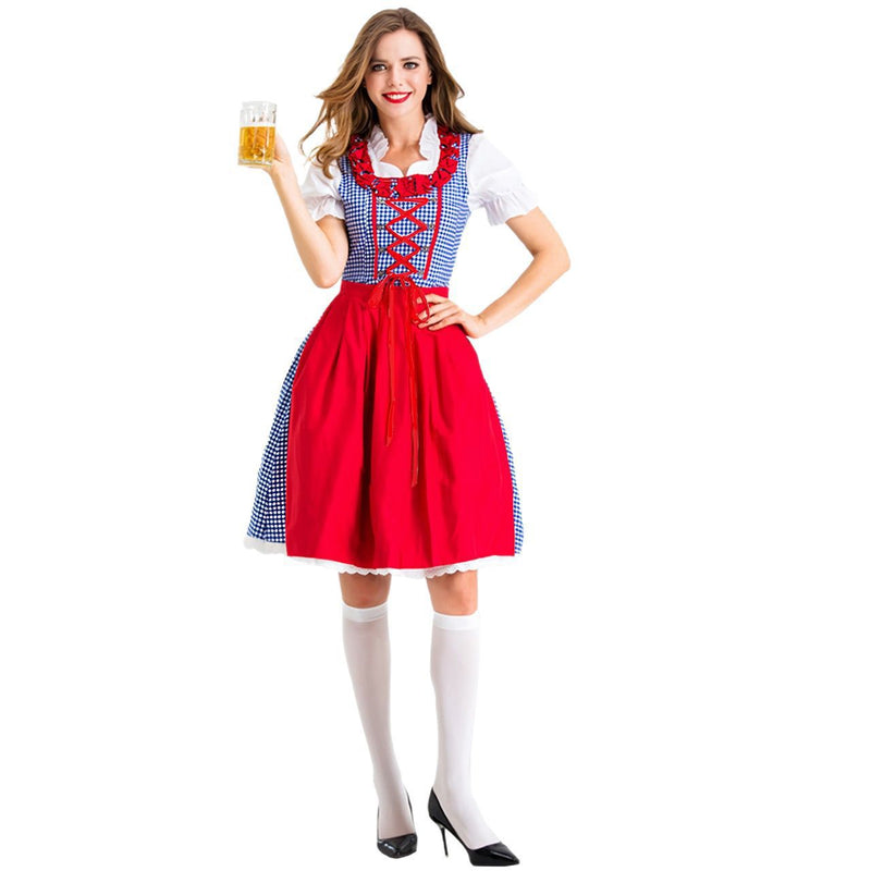 Plaidmere - Dirndl für Damen mit Karomuster