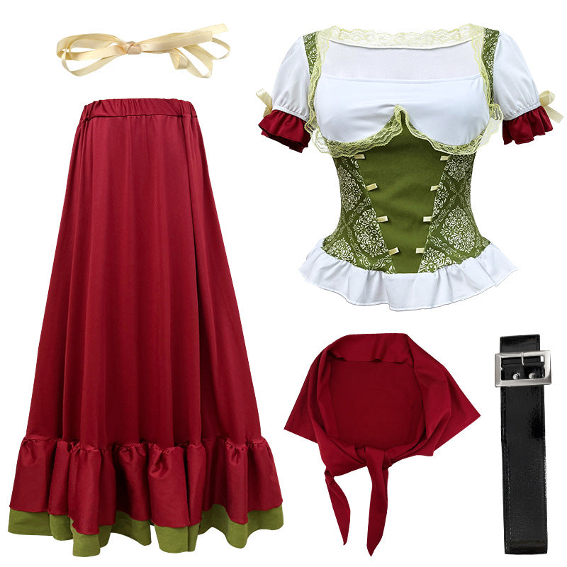 Damen-Trachtenkleid mit Corsagenmieder