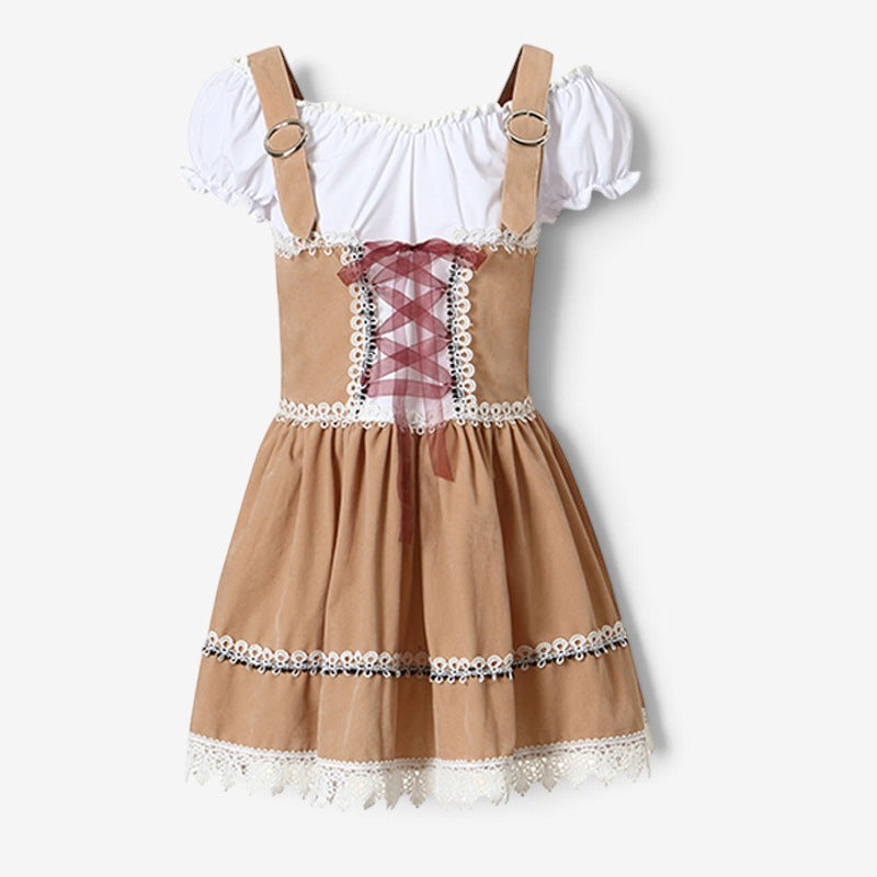 Bayerisches Minikleid für Damen