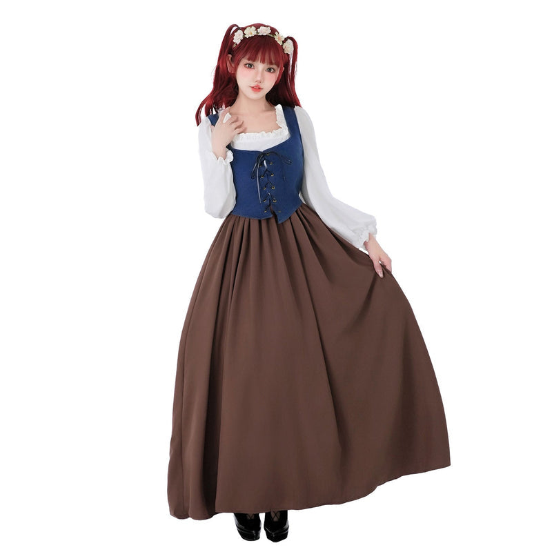 Damen-Dirndl mit Schnürmieder
