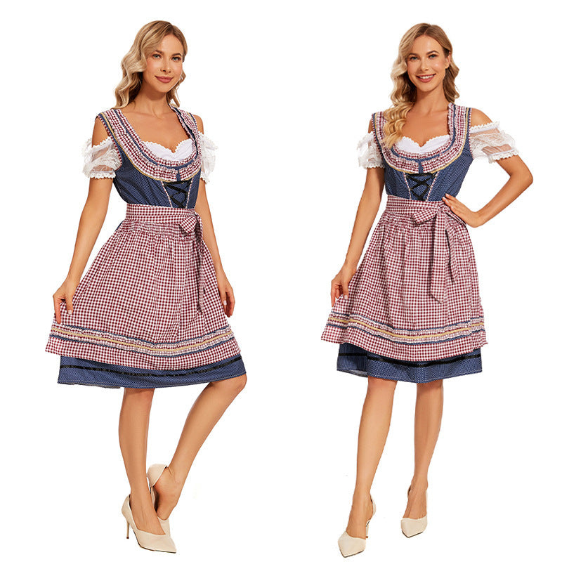 Damen-Trachtenkleid mit Schnürmieder