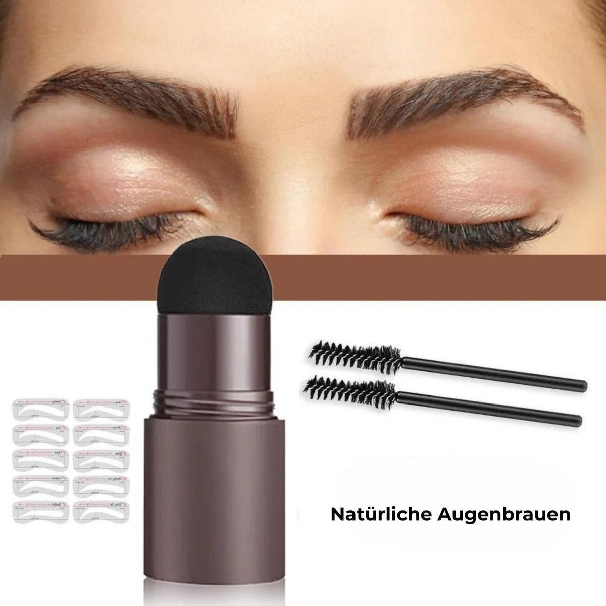 Arch - Augenbrauenstempel-Set für verschiedene Brauenformen