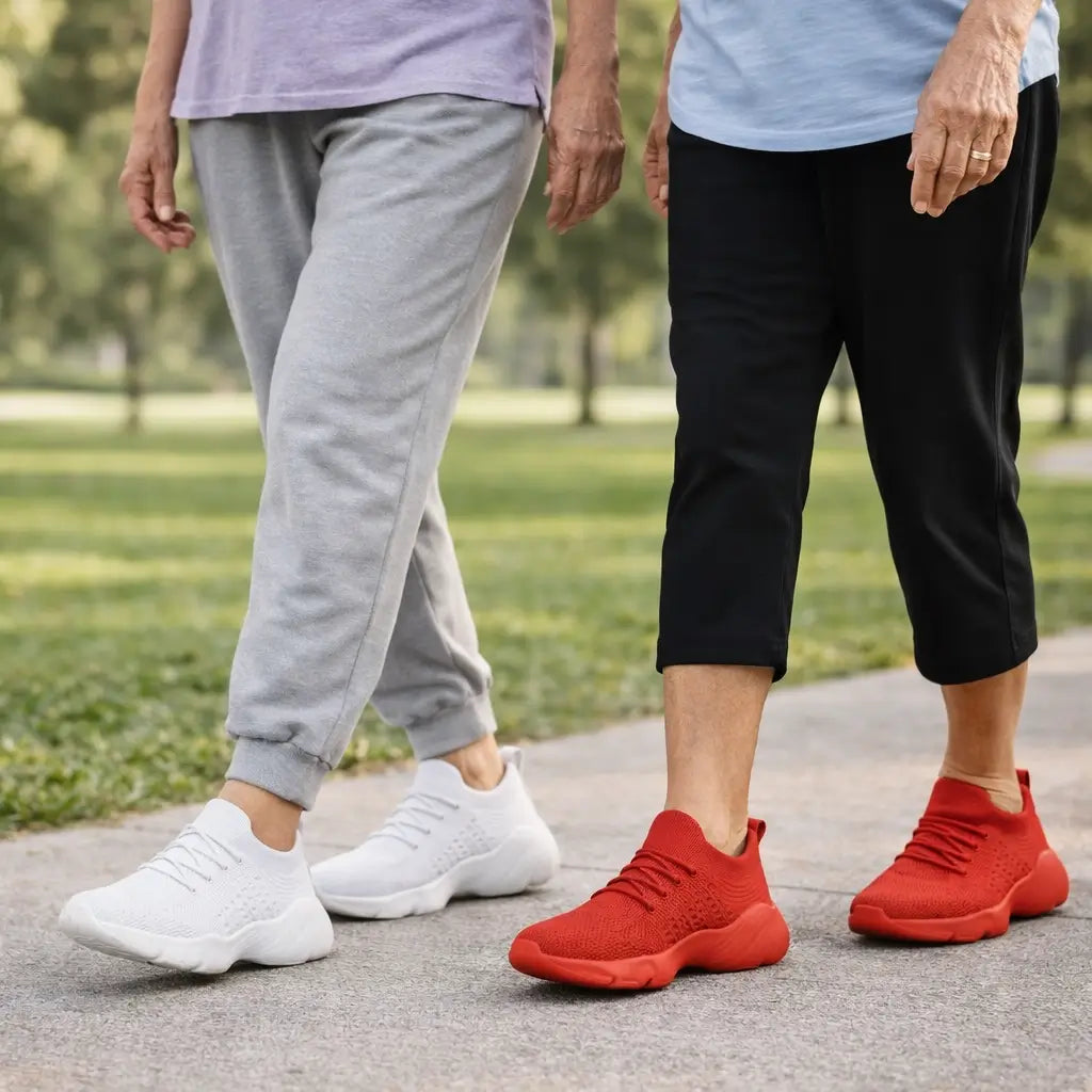 Orthopädische Schuhe | Breite Zehenbox | Gelpolster | Steppwise