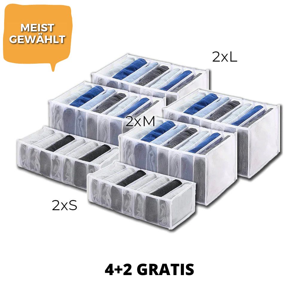 2+1 Gratis | Closet - Kleider-Organizer für Schrank und Schubladen