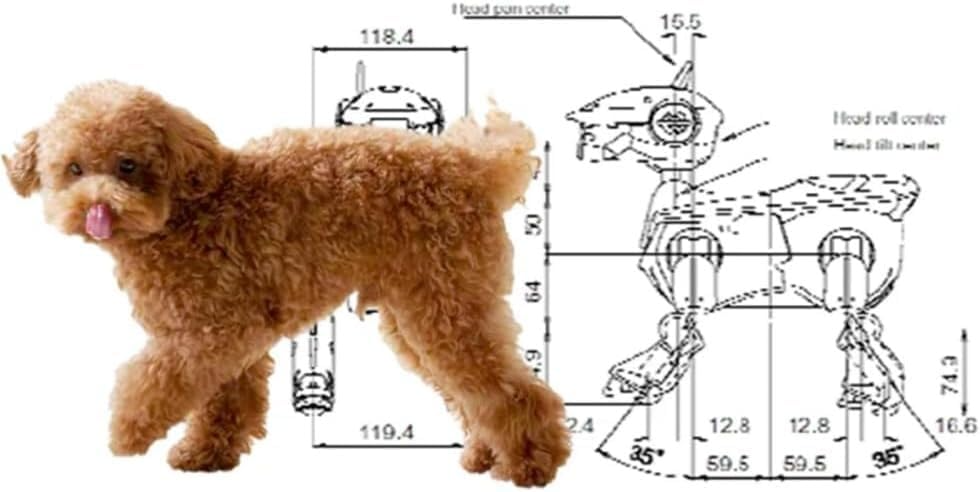 Plüschtier | Interaktiver Plüschwelpe | Reagiert mit Bewegung und Sound | PuppyPal