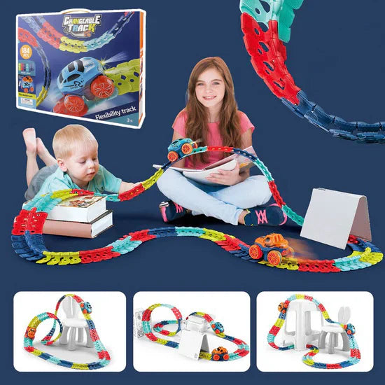Rennstrecke | Flexible Rennstrecke | Looping Action | TrackTwist