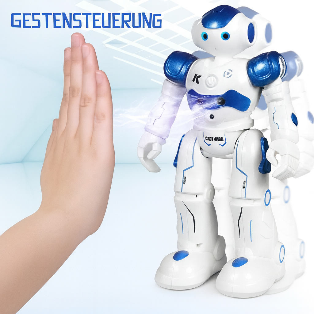 Roboter | Interaktives Lernspielzeug | Fördert Motorik und Denken | SmartRobot