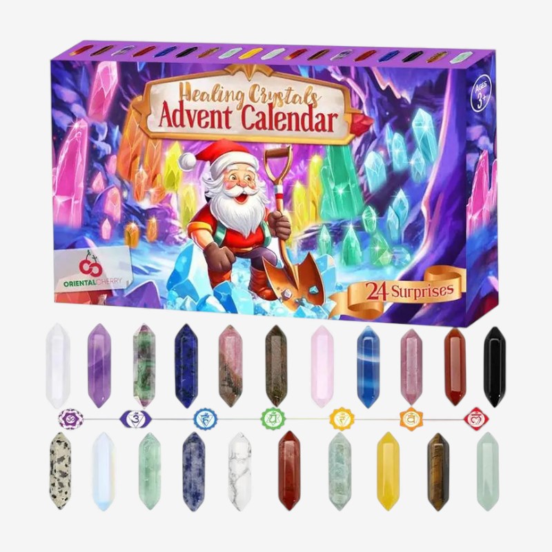Jinglevault - Adventskalender mit Genummerte Fächern und Kette