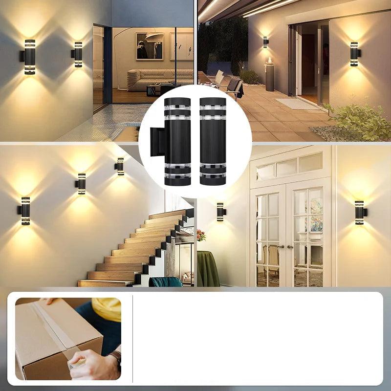 LED Außenwandleuchte Up & Down IP65 Wasserdicht