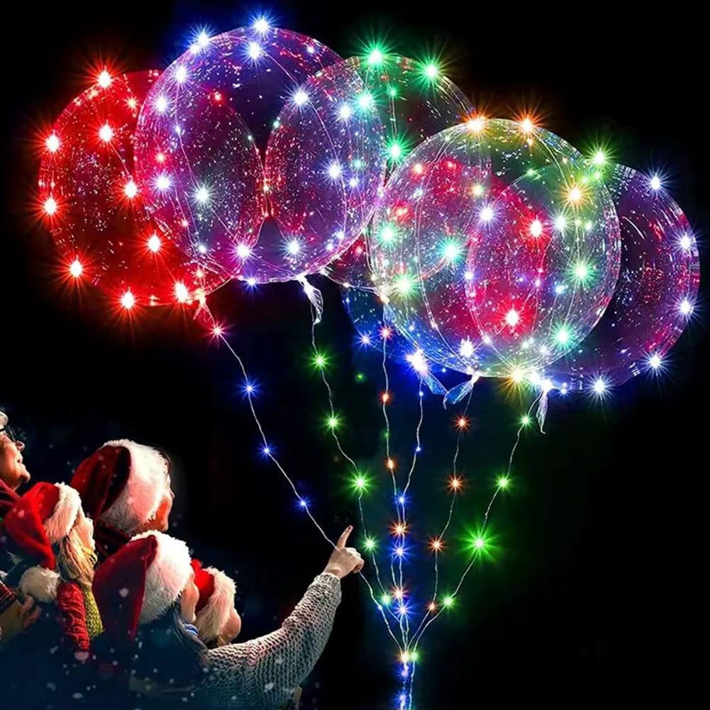 5+5 Gratis | Glow - Wiederverwendbare LED-Ballons für Feiern und Dekoration