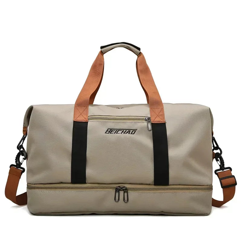 Fitness Reisetasche mit Schuhfach & Nassfach