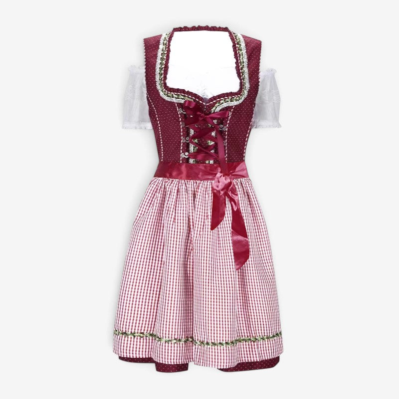 Damen-Dirndl mit besticktem Mieder